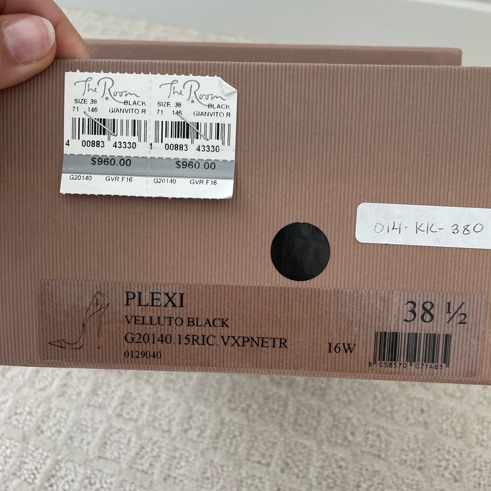 Plexi Pointed Toe Pump - image 5